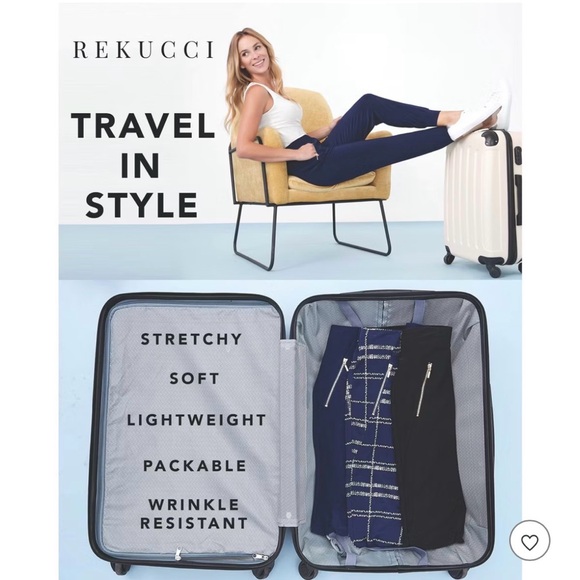 Black Jogger Pants Gold Zippers Women’s XS, Wrinkle Resistant fabric, Travel - Picture 3 of 6